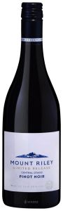 Mount Riley Limited Release Pinot Noir 2016