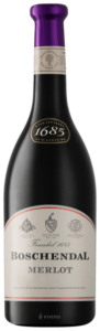 2017 Boschendal Merlot (1685 Series)